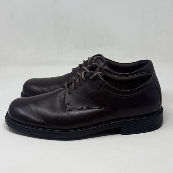 Rockport Margin Derby Shoes Mens 14 M Brown Leather Plain Toe Business NO INSOLE main image 4